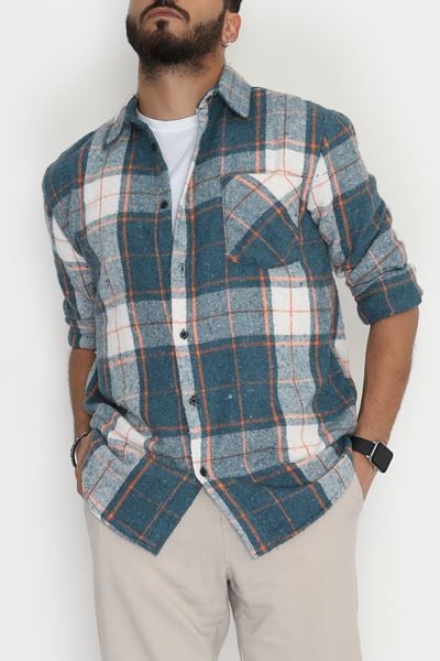 Oduncu Erkek Gömlek Haki - 42571.147.