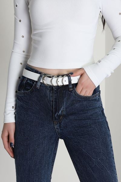 Aksesuar Kemer Beyaz - 16632.1140.