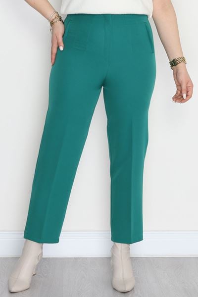 Büyük Beden Zra Pensli Pantolon Benetton  - 30753.1920.