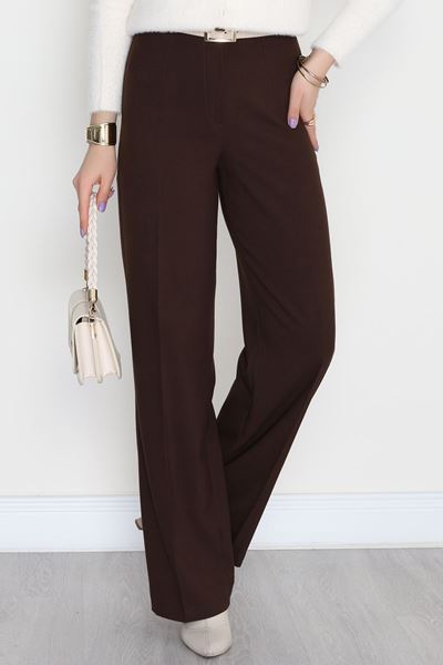 Poliviskon Palazzo Pantolon Acıkahve - 51024.1779.