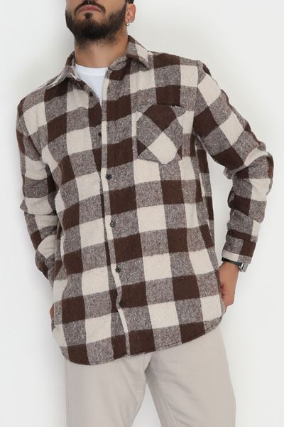 Oduncu Erkek Gömlek Koyukahve - 42571.147.