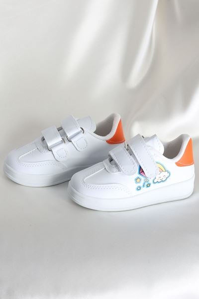 Çocuk Ayakkabı Beyazturuncu - 31425.264.