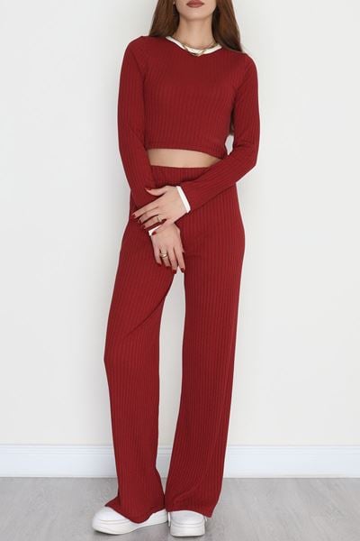 Geniş Fitilli Kaşkorse Takım Bordo1 - 42281.1748.