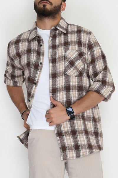 Oduncu Erkek Gömlek Kahvebej - 42571.147.