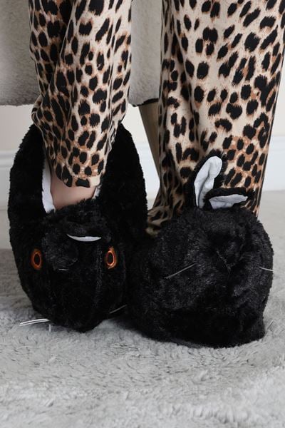 Hayvanlı Panduf Siyah1 - 31481.264.