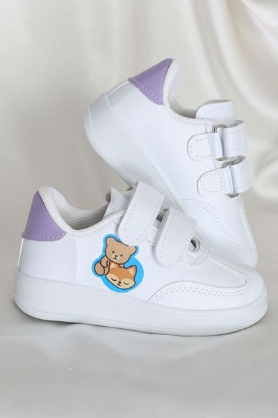 Çocuk Ayakkabı Beyazlila - 31424.264.