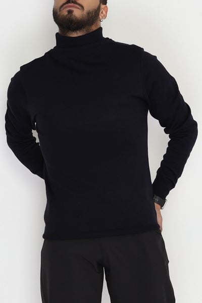 Tam Balıkçı Erkek Triko Sweat Lacivert - 42531.2052.