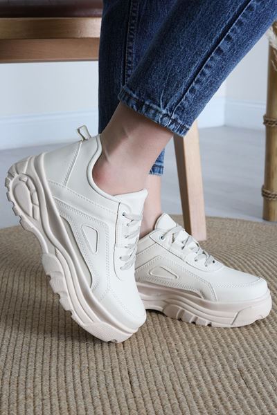 Günlük Spor Ayakkabı Bej - 31514.2082.