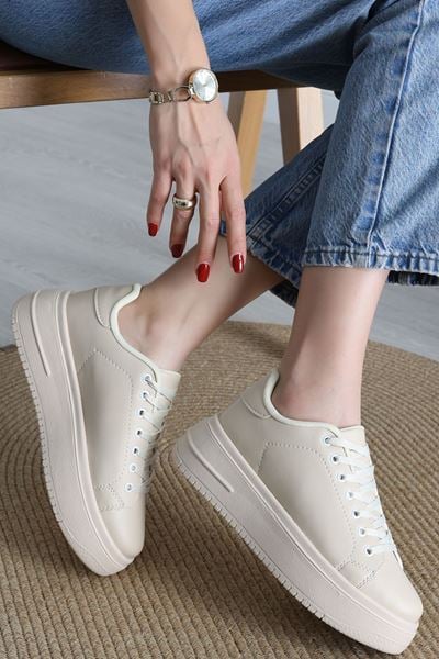 Günlük Spor Ayakkabı Bej - 31515.2082.