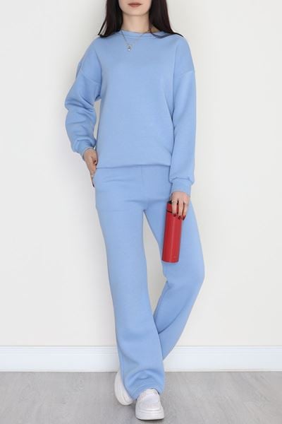 Üç İplik Eşofman Takımı Bebemavi - 70779.1878.