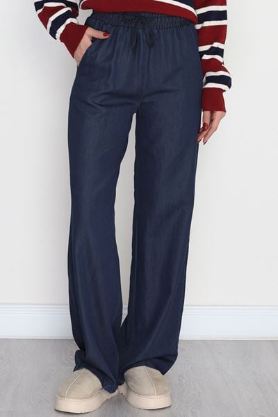 Bel Lastikli Tensel Pantolon Koyumavi3 - 41814.1431.