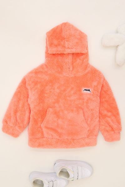 3-7 Yaş Çocuk Peluş Somon - 624435.1576.