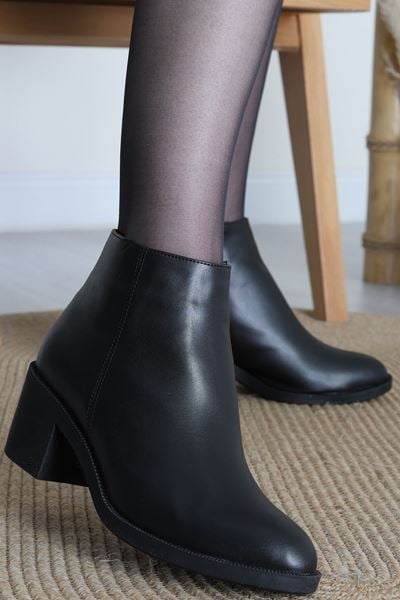 7 Cm Topuklu Bot Siyahderi - 31493.264.