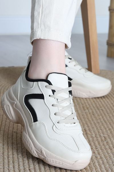 Günlük Spor Ayakkabı Bejsiyah - 42440.2082.