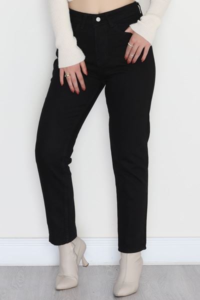 Mom Boyfriend Jeans Siyah - 20432.1778.