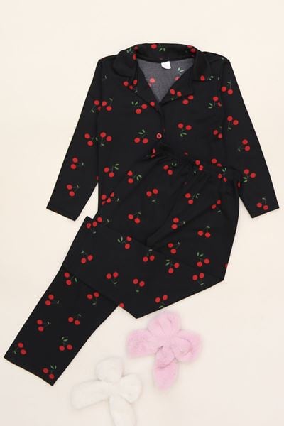 3-14 Yaş  Baskılı Milan Çocuk Takım Siyahkiraz - 414.1287.