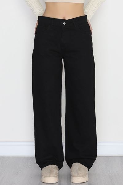 Palazzo Kot Pantolon Siyah - 31554.2088.