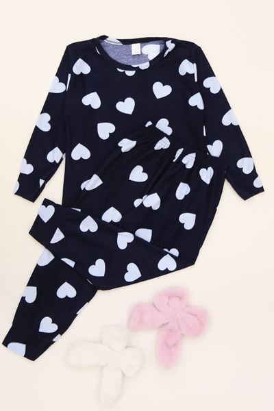 3-14 Yaş Süet Manşetli Alt Üst Aynı Takım Lacimavikalp - 410.1287.