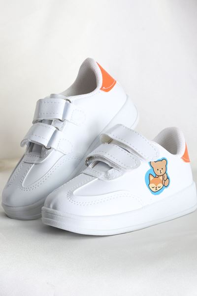 Çocuk Ayakkabı Beyazturuncu - 31424.264.