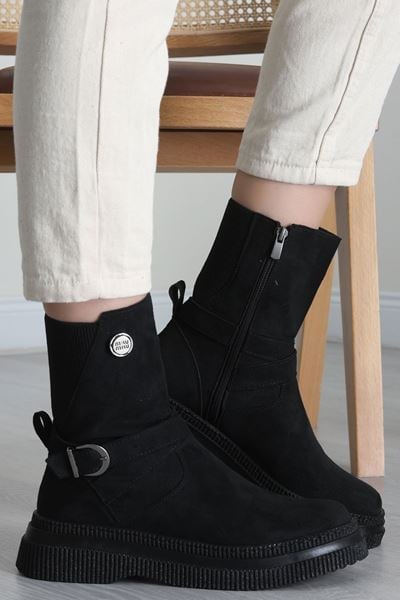 Süet Bot Siyahsüet - 31494.264.