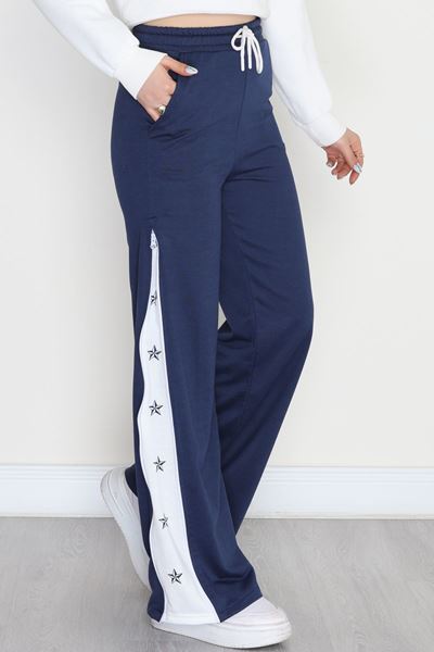 Fermuarlı Eşofman Altı Lacivert - 50748.1005.