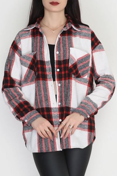 Oduncu Gömlek Kırmızıbeyaz - 20947.1874.