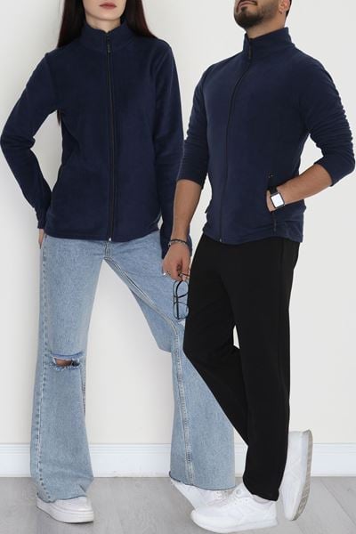 Unisex Polar Ceket Lacivert - 51002.053.