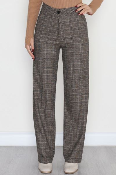 Poliviskon Cepli Bol Paça Pantolon Kahve - 51029.1920.