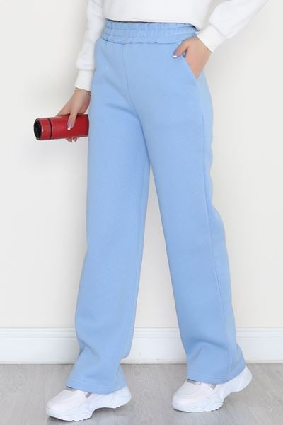 Üç İplik Palazzo Eşofman Altı Bebemavi - 20970.1878.