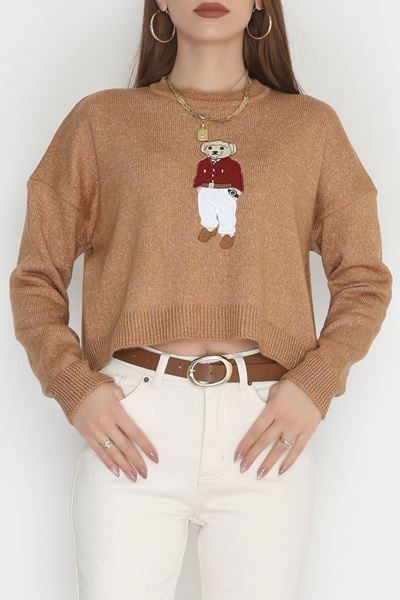 Ayıcık Baskılı Triko Bisküvi - 2340.1765.