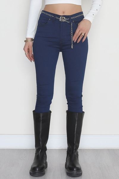 Dar Paça Kot Pantolon Lacivert1 - 31593.2112.