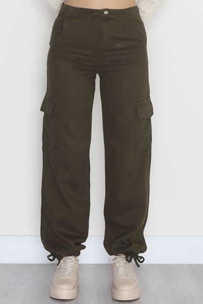 Kargo Cep Kot Pantolon Haki - 42471.1606.
