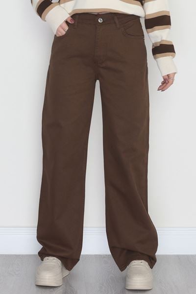 Palazzo Kot Pantolon Kahverengi - 31554.2088.