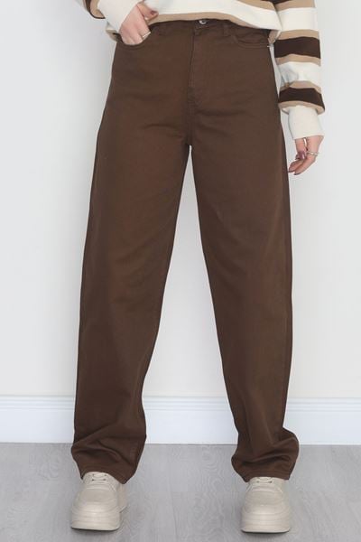 Baggy Kot Pantolon Kahverengi - 31536.2088.