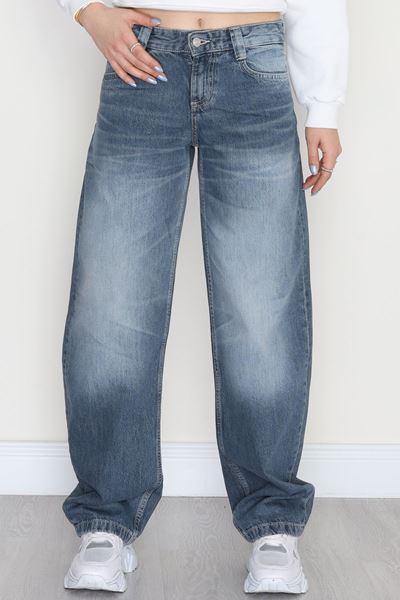 Baggy Kot Pantolon Mavi - 31636.1899.
