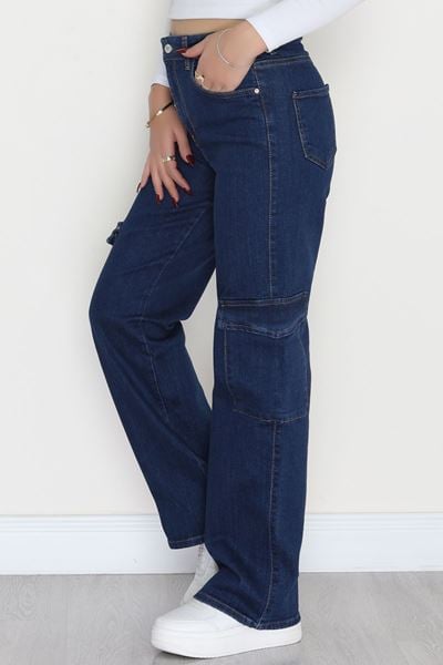 Kargo Cep Palazzo Kot Pantolon Koyumavi - 42681.1836.