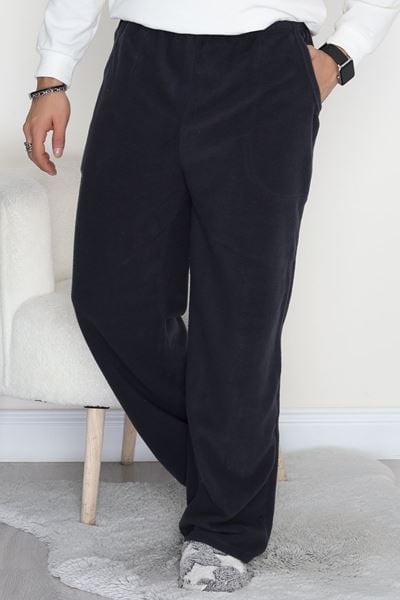 Cepli Polar Erkek Pijama Altı Lacivert - 42736.1049.