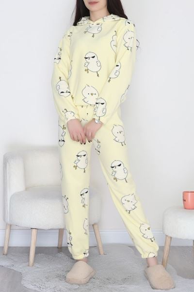 Kapşonlu Polar Takım Sarıcivciv - 344.1287.