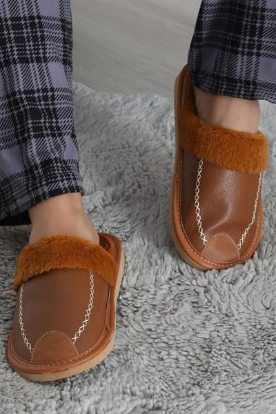 Erkek Ev Terliği Taba - 31557.264.