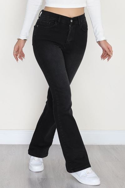 İspanyol Kot Pantolon Koyufüme - 31397.2088.