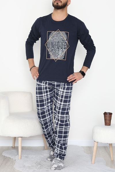 Erkek Pijama Takımı Koyulaci - 53544.1838.