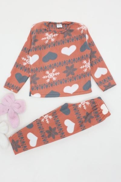 4-10 Yaş Polar İkili Takım Pudra - 52077.1776.