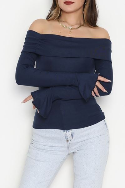 Madonna Yaka İspanyol Kol Bluz Laci - 1046.2119.