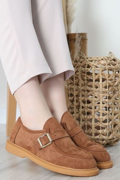 Termo Taban Tokalı Ayakkabı Süettaba - 31652.1846.