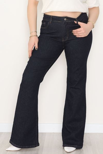 İspanyol Kot Pantolon Koyulacivert - 31397.2088.