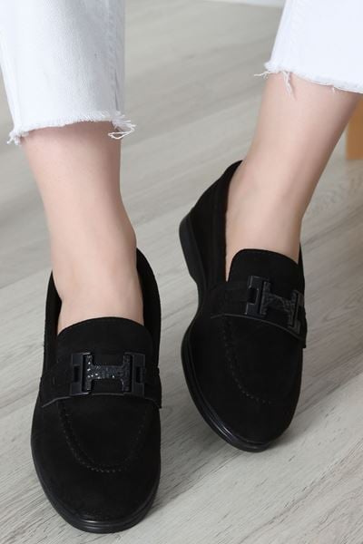 Loafer Günlük Ayakkabı Süetsiyah - 18000.1846.