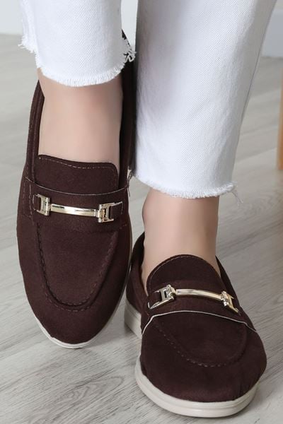 Loafer Günlük Ayakkabı Süetkahve - 17900.1846.