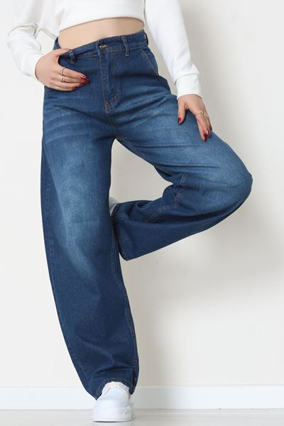 Baggy Kot Pantolon Mavi - 31587.1566.