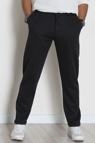 Double Paça Diagonel Erkek Pantolon Antrasit - 31807.1937.