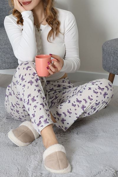 Süprem Pijama Altı Beyaz - 55008.1567.